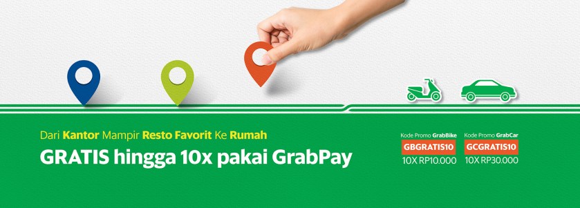grab gratis dengan gpay