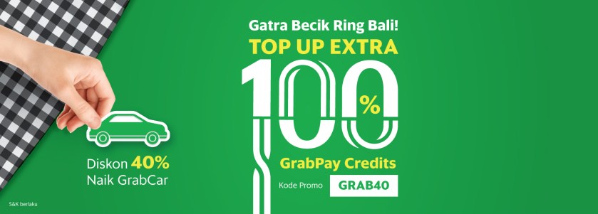 grabcar bali promo